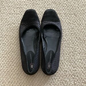 Bandolino Vintage Flats Ballet Suede Leather Women’s Size 8 Shoes Formal